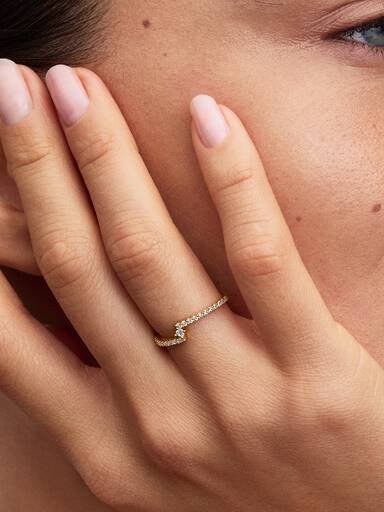 Pandora Sparkling Pavé Ring